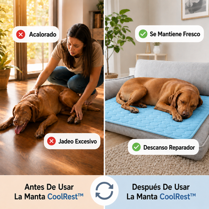Manta CoolRest™  Frescor Sin Gel