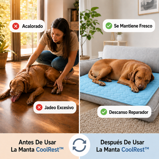 Manta CoolRest™  Frescor Sin Gel